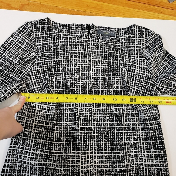 A Pea in the Pod Maternity Sheath Dress Black Med - Picture 6 of 9